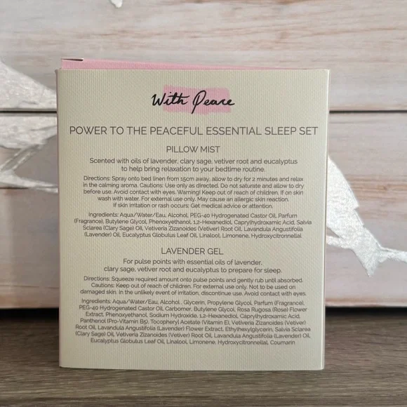 NEW BLISSFUL SLEEP GIFT SET Silk Pillowcase/Eye Mask/Journal & Aromatherapy Set - Picture 10 of 12